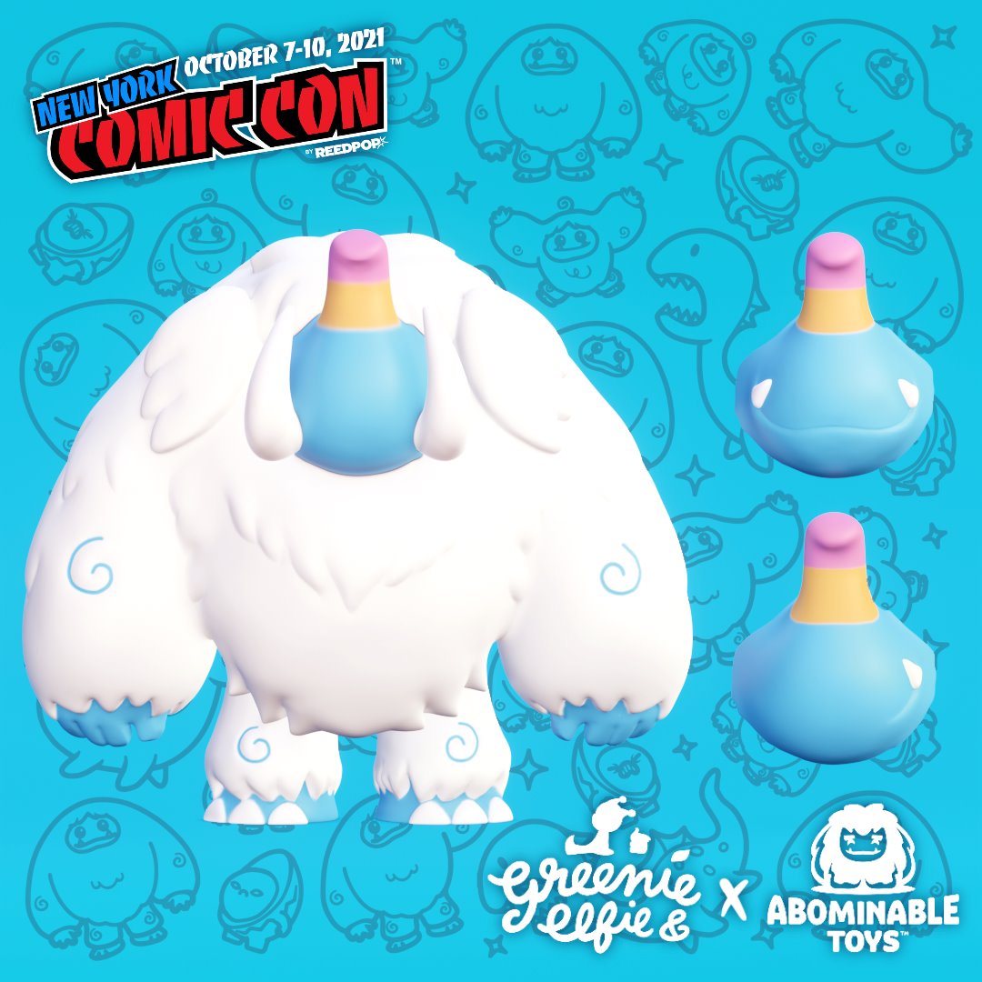 ABOMINABLE TOYS: LE800 Original Elfie Edition Chomp Figure By Pakka7