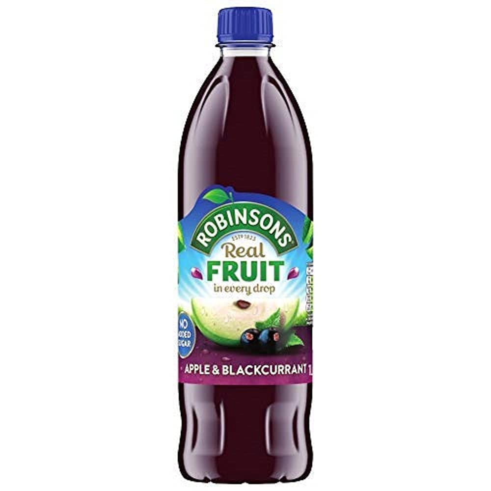 ROBINSONS SQUASH APPLE & BLACKCURRANT 1L