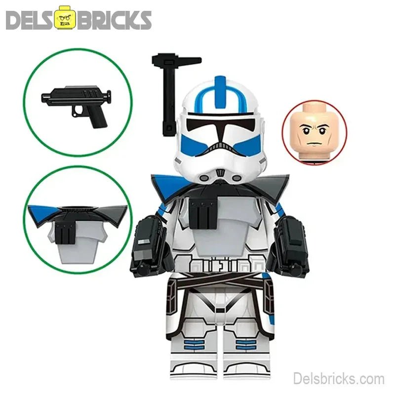ARC Trooper Echo Lego Star Wars Minifigures Custom Toys