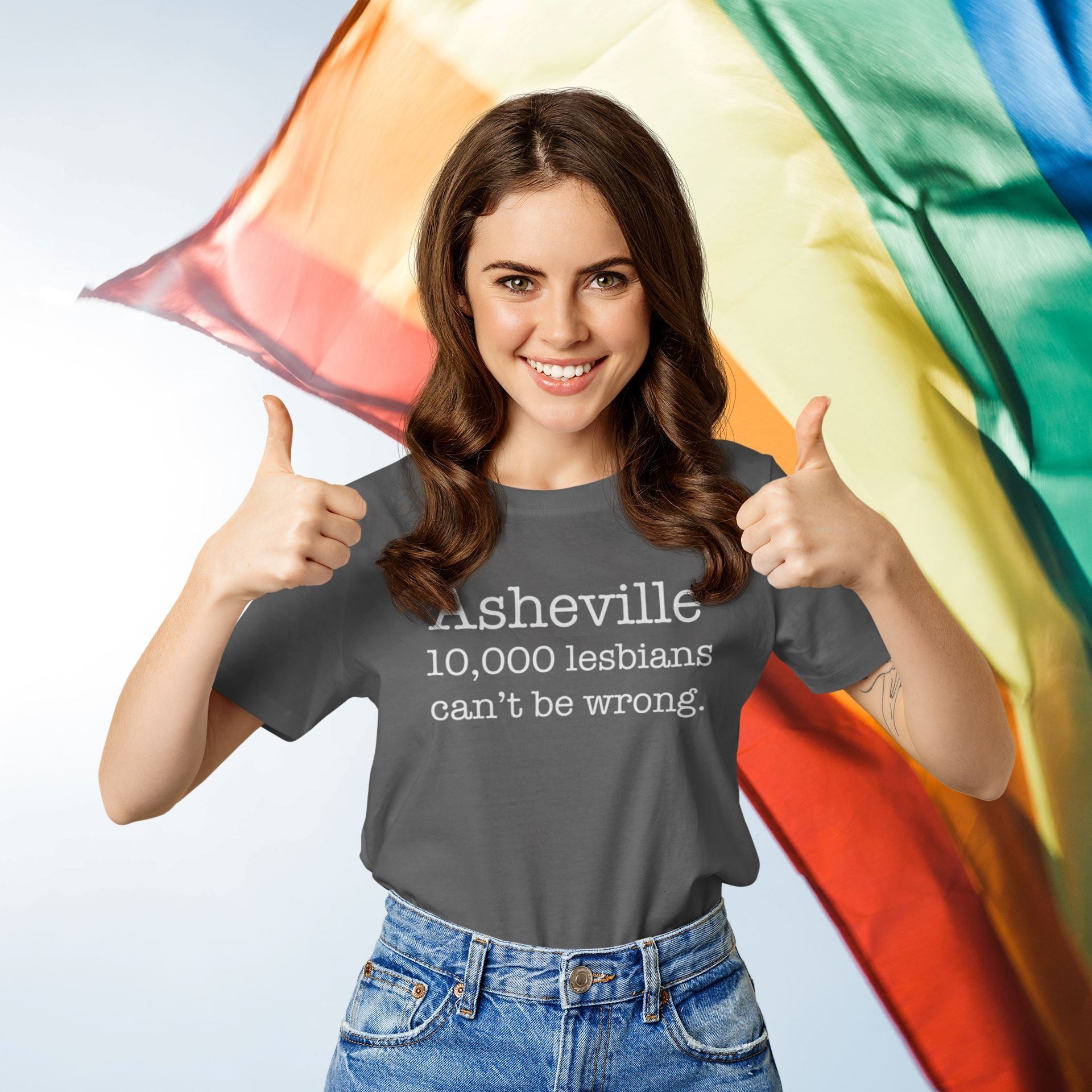 Asheville Lesbian Pride Shirt