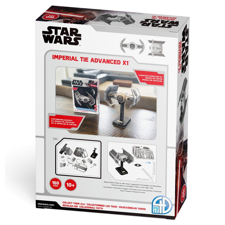 4D Model Kit: Star Wars - Imperial TIE Advanced X1