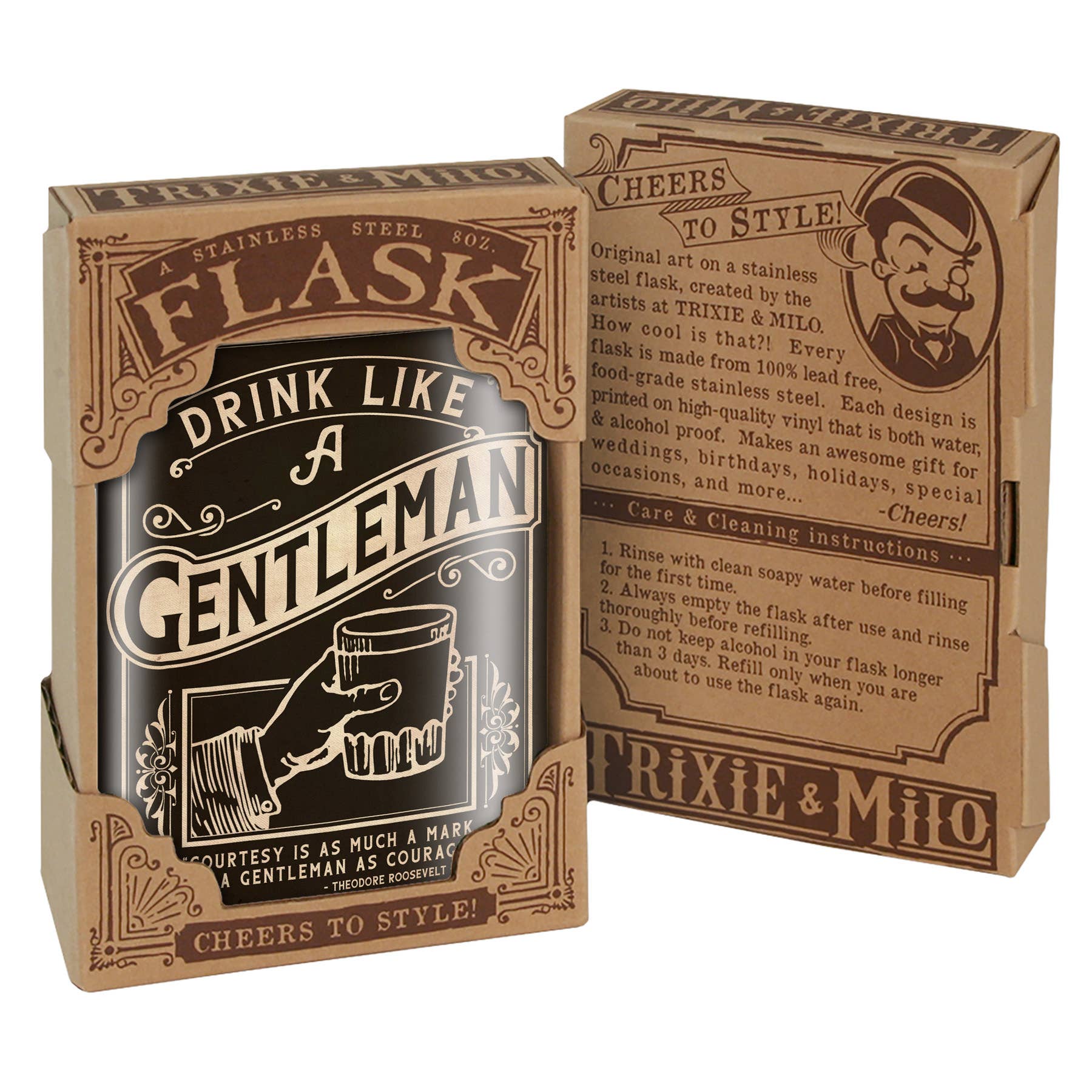Flask - Drink Like a Gentleman