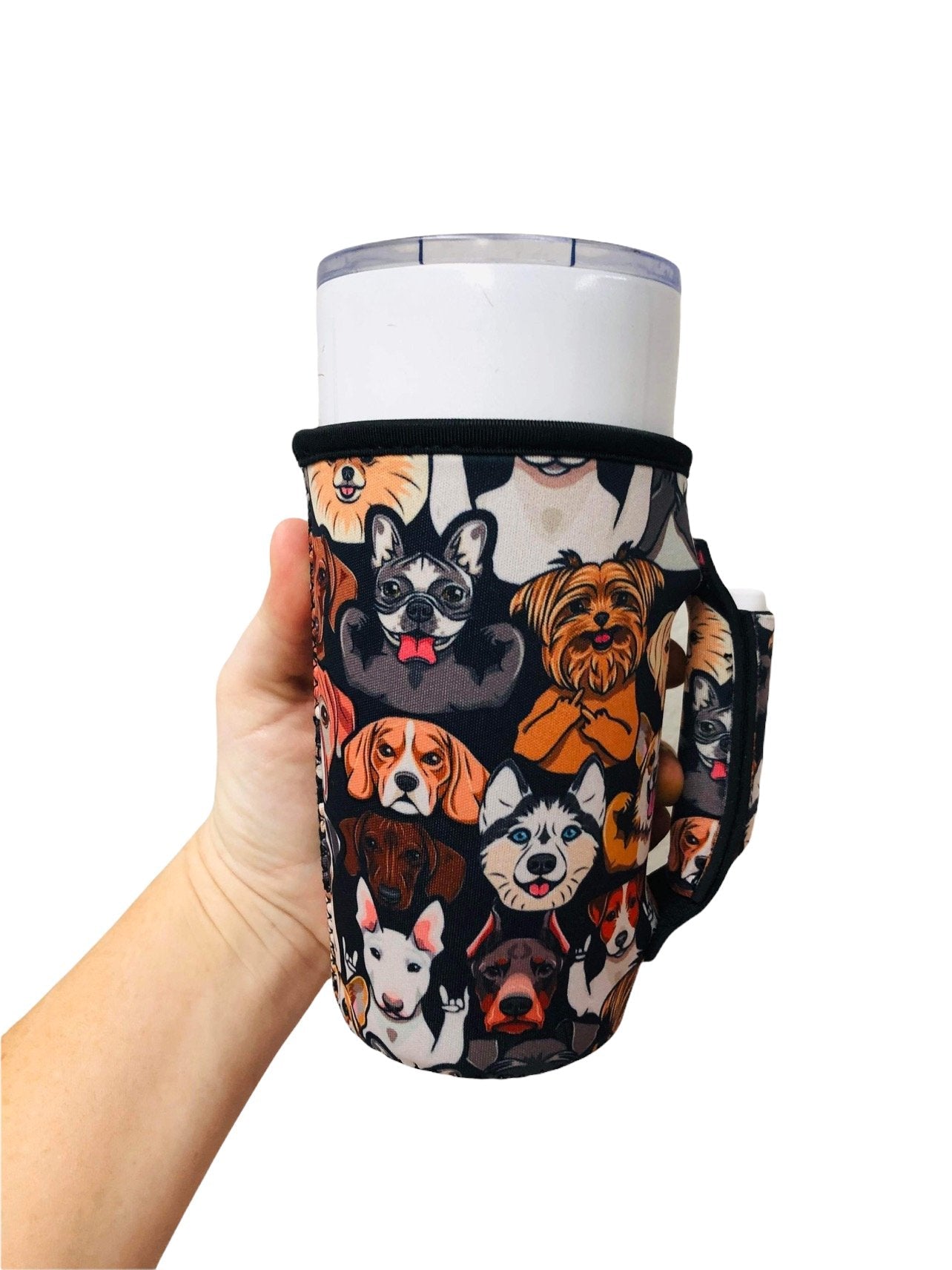 Bad Dog  20oz Large Coffee / Tea / Tumbler Handler™  **EXPLICIT**