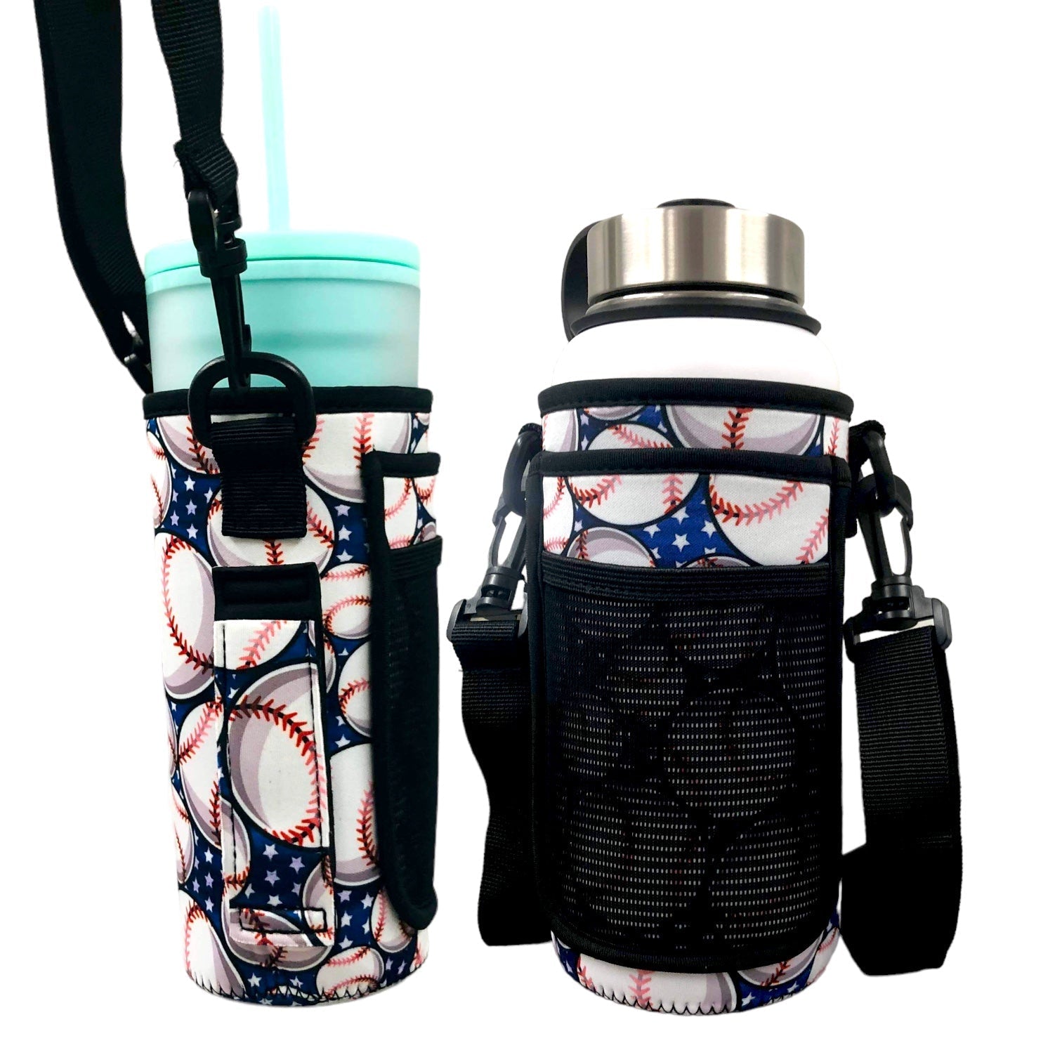 Baseball Stars 30-40oz Tumbler Handler™  With Carrying Strap