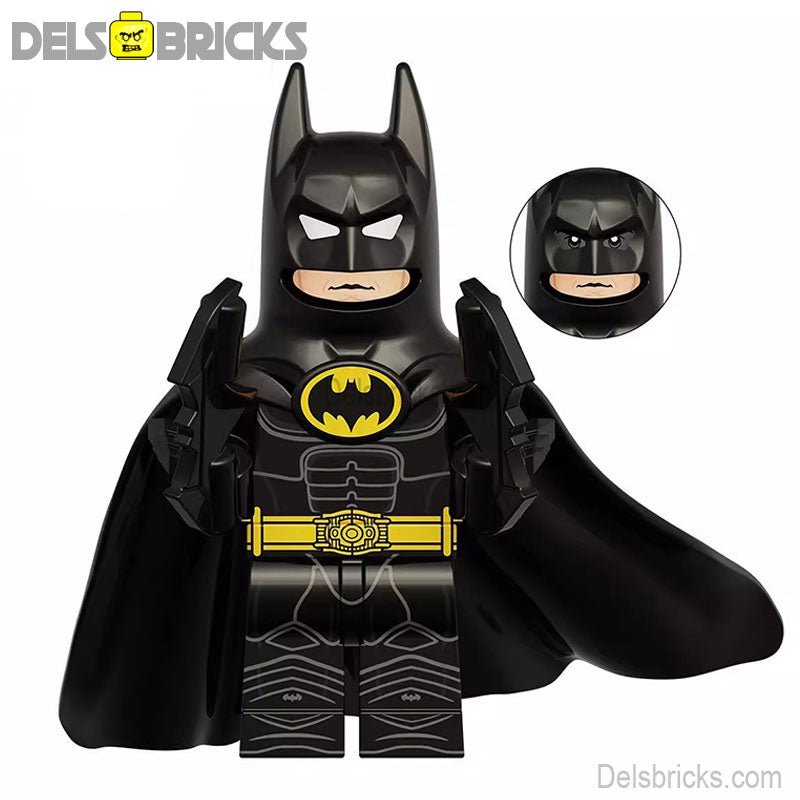 Batman Michael Keaton Lego Minifigures Custom Toys 15