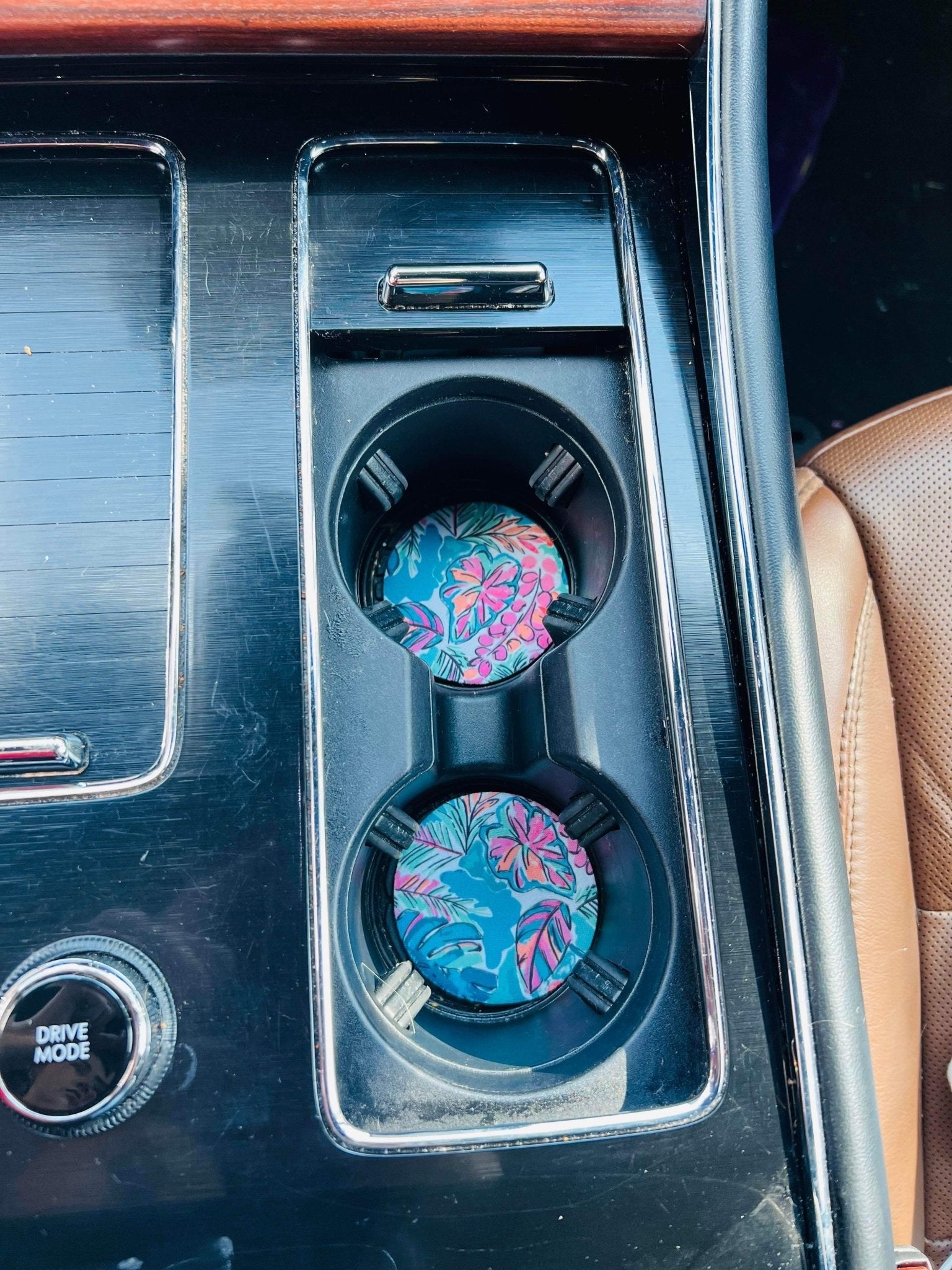 Beach Babe Neoprene Car Coasters