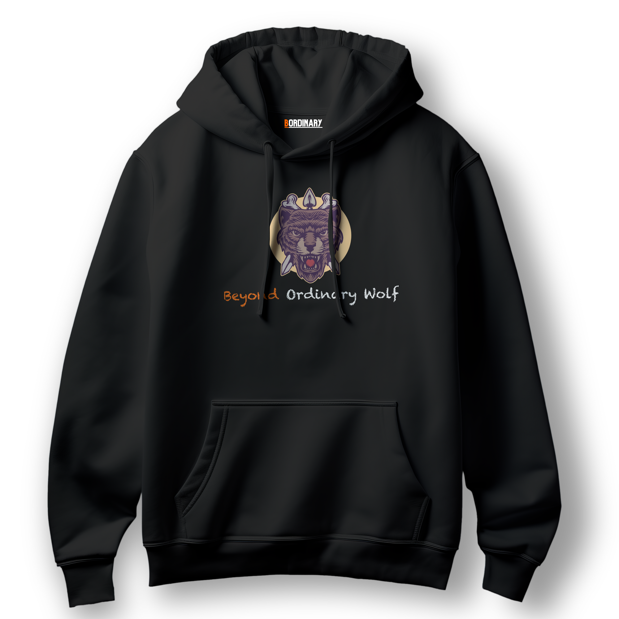 Beyond Ordinary Wolf 1 Digital Print Heavy Blend Premium Cotton® Hoodie