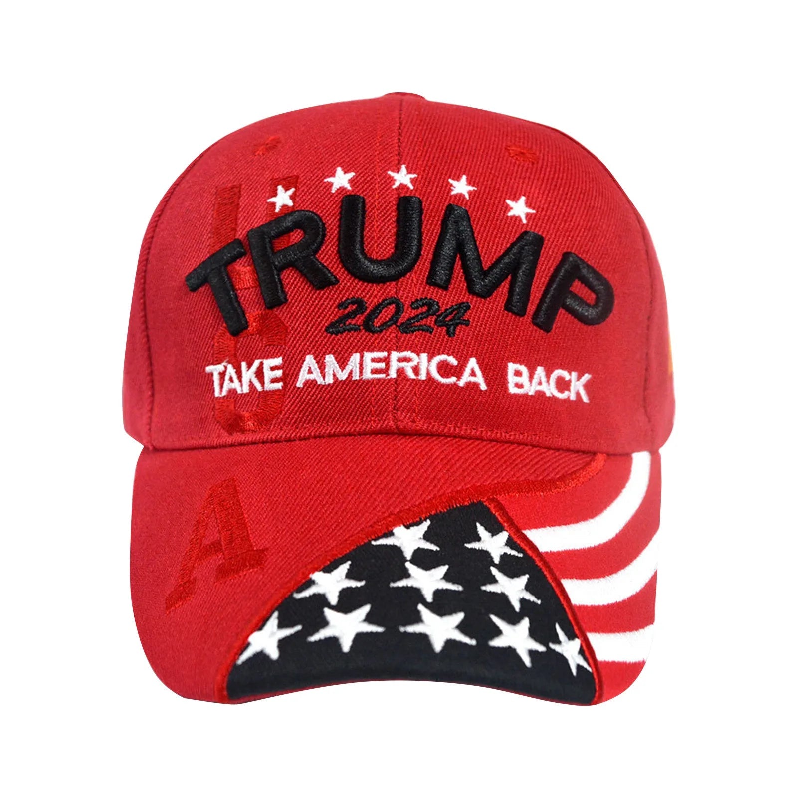 Trump 2024 Hat Donald Trump Hat Take America Back MAGA USA Embroidery Adjustable Baseball Cap President Hat Embroidered Cap