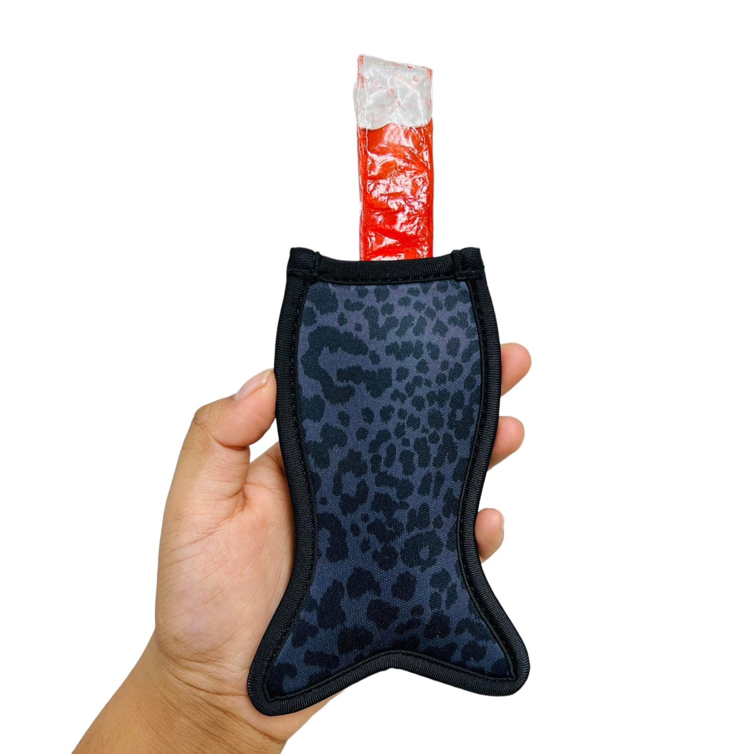 Black Leopard Mermaid Icy Pop Holder