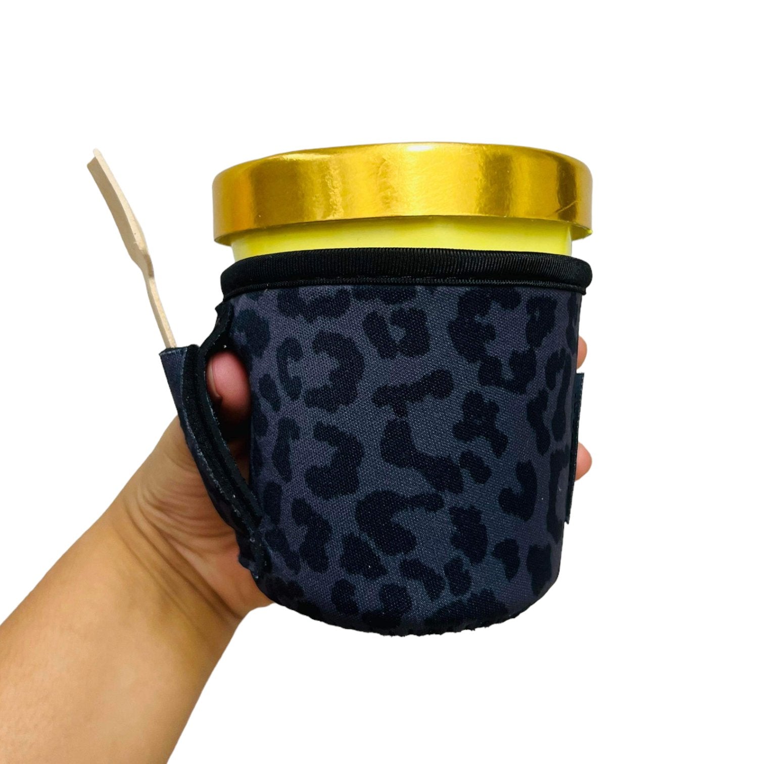 Black Leopard Pint Size Ice Cream Handler™