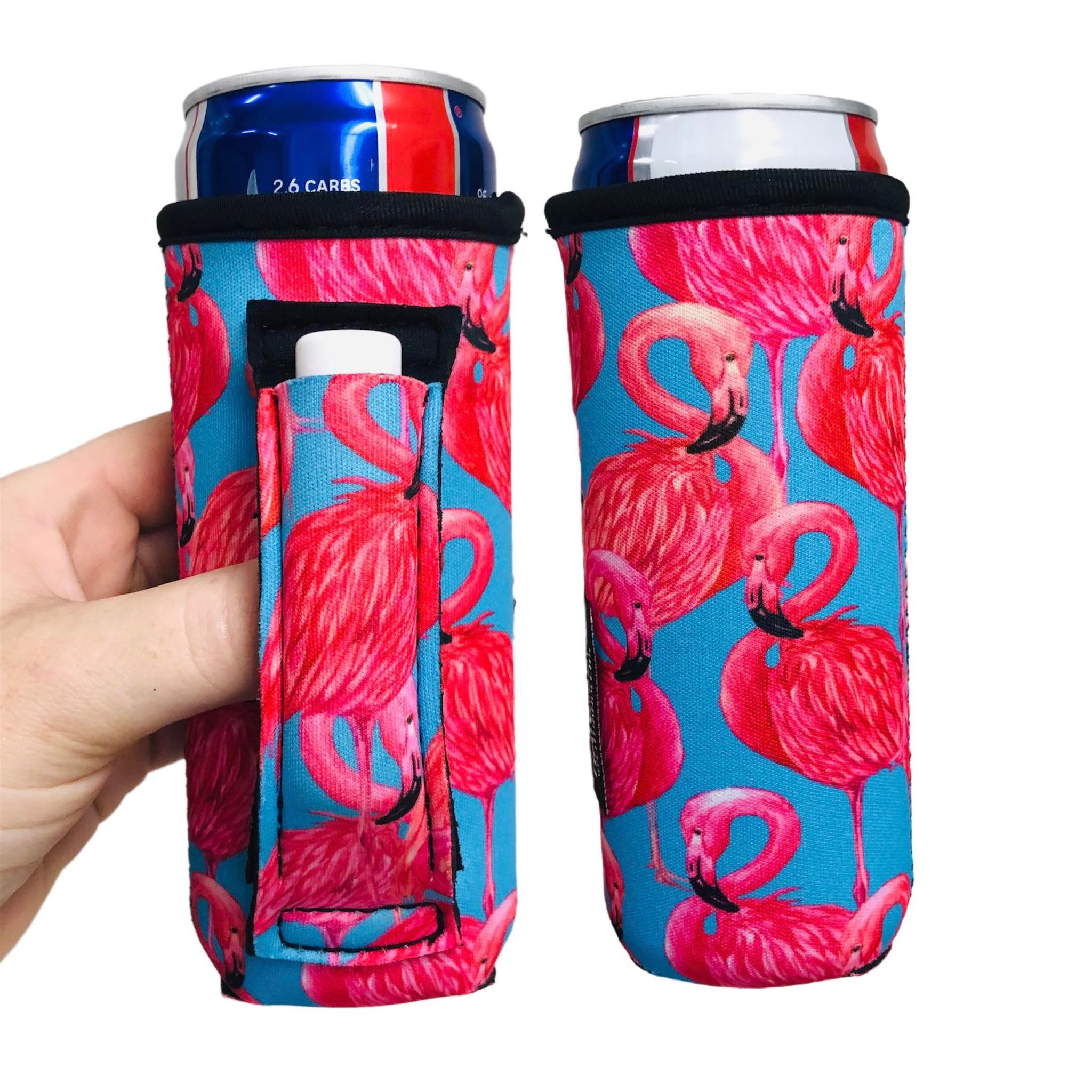 Blue Flamingo 12oz Slim Can Handler™