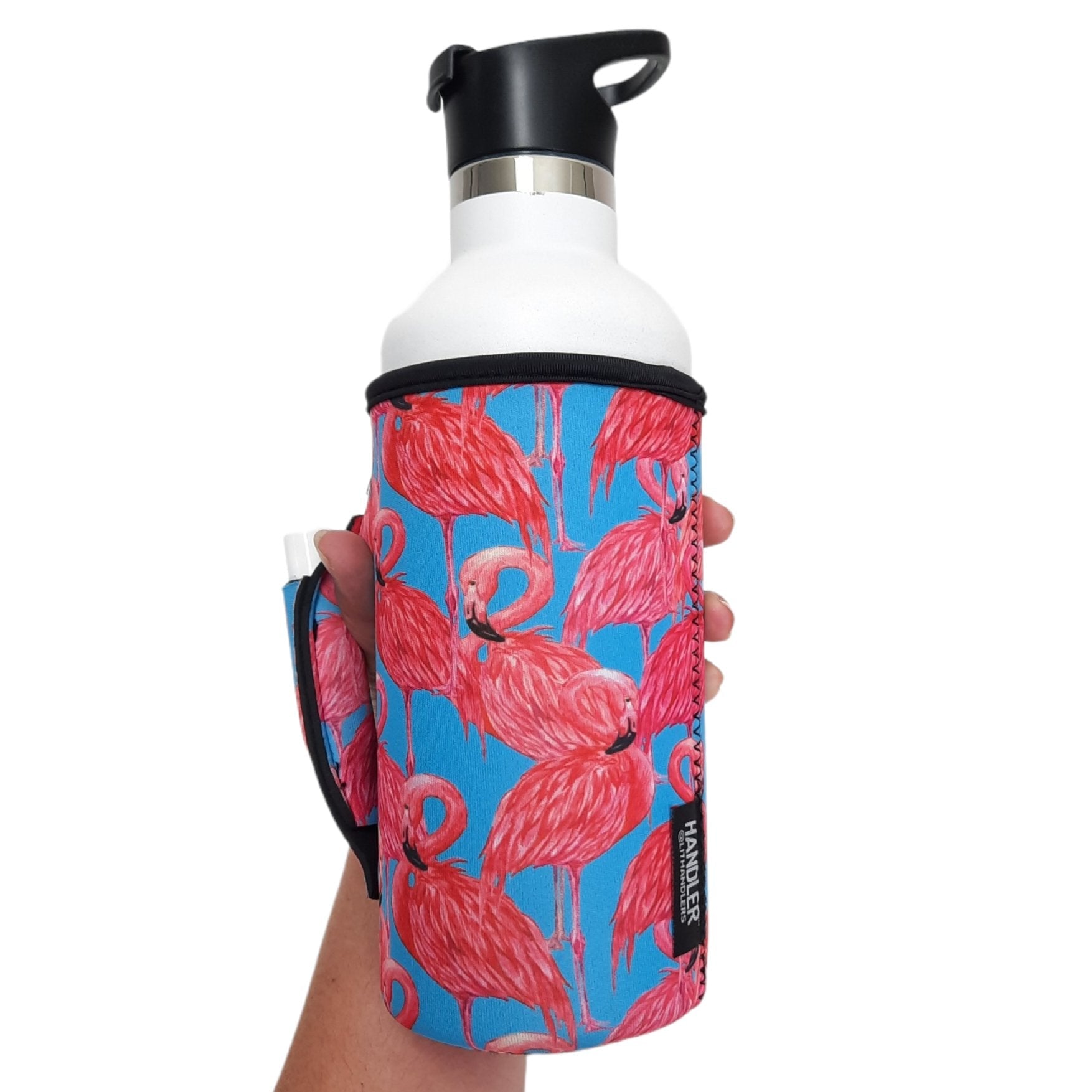 Blue Flamingo 30oz  Tumbler Handler™