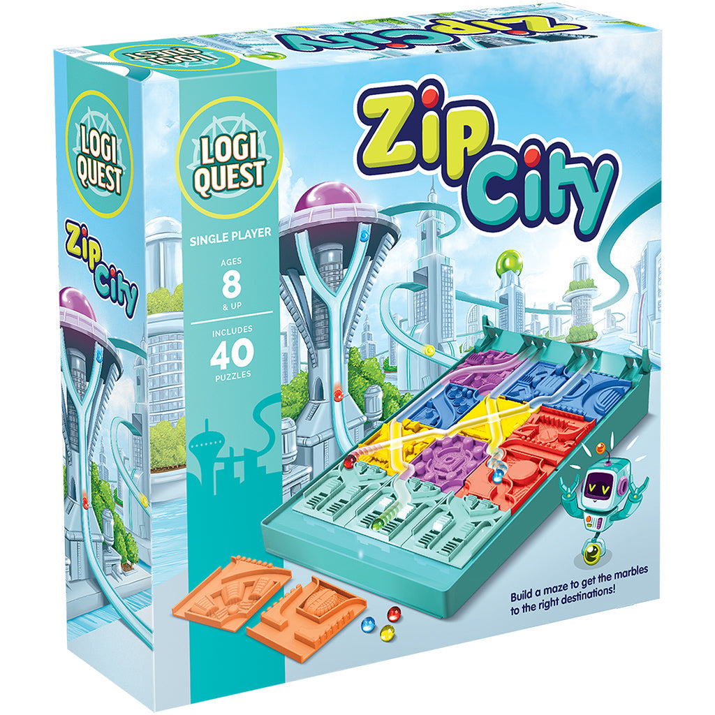 Zip City Logic Puzzle