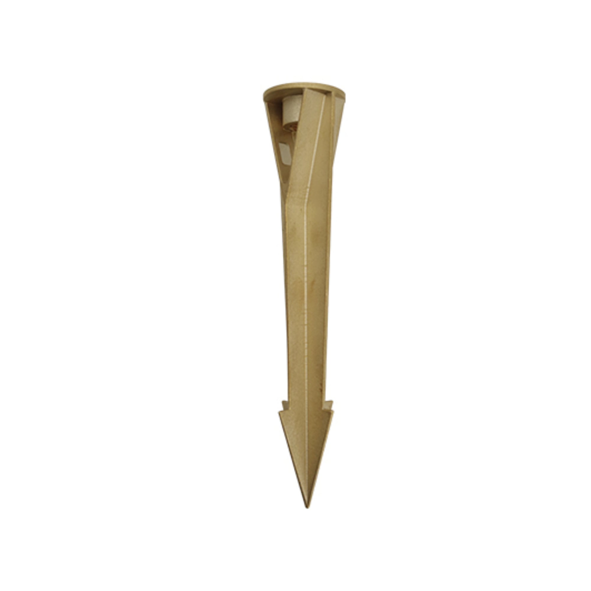 Gardenreet Brass Stake for Path Lights, Spotlights, Flood Lights