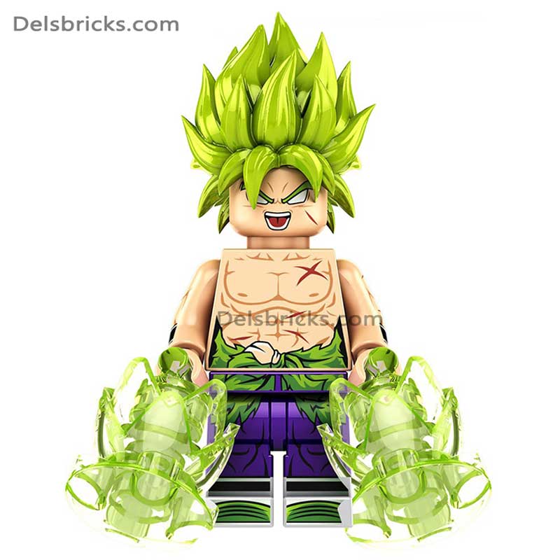 Broly Dragon Ball Z Lego Minifigures anime toys