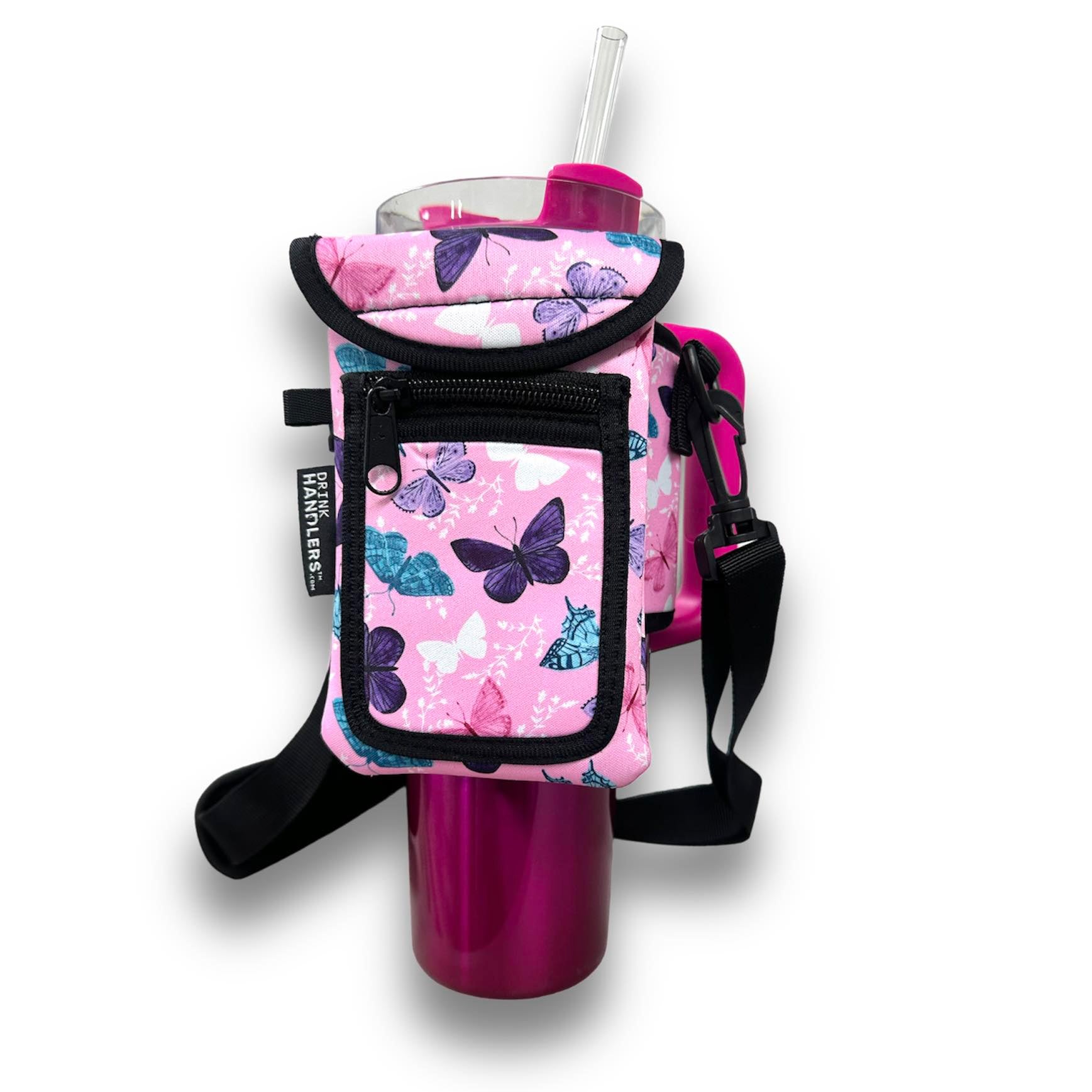 Butterfly Wrap Around Drink Pocket