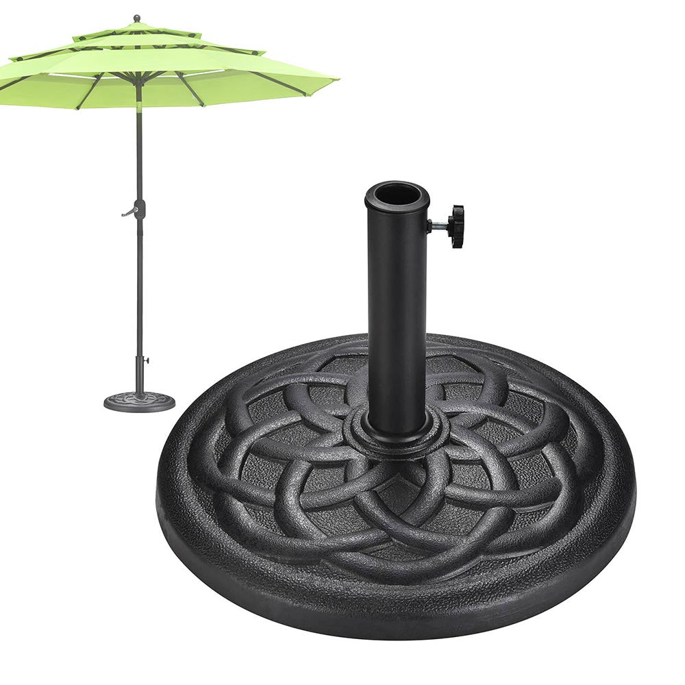 Yescom Outdoor Patio Umbrella Base Stand 20Lb (D2 3/16")