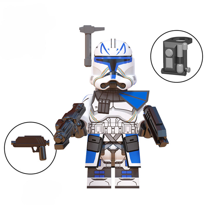 Captain Rex 501st Legion Clone trooper | Lego Minifigures custom toys