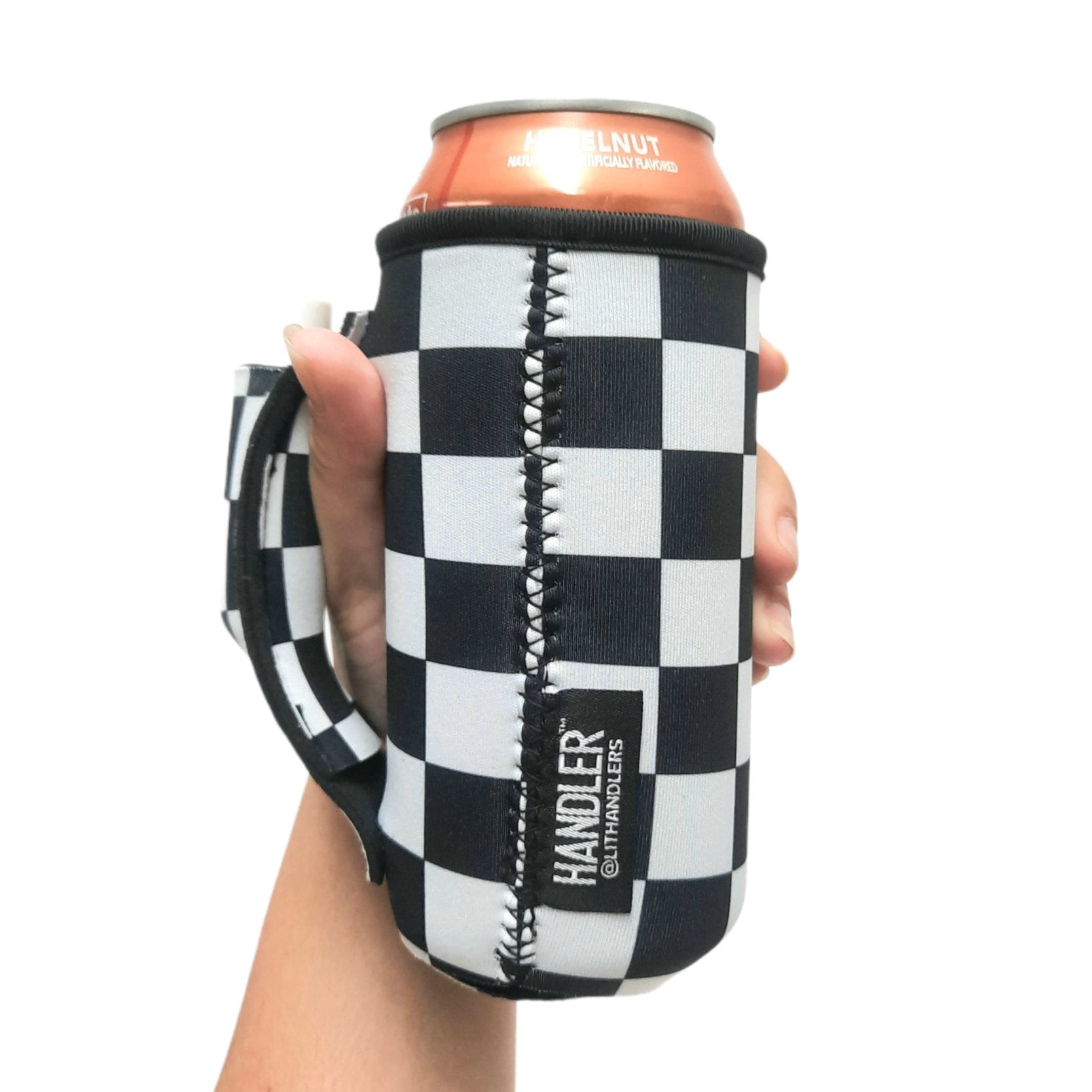 Checkerboard 16oz Can Handler™