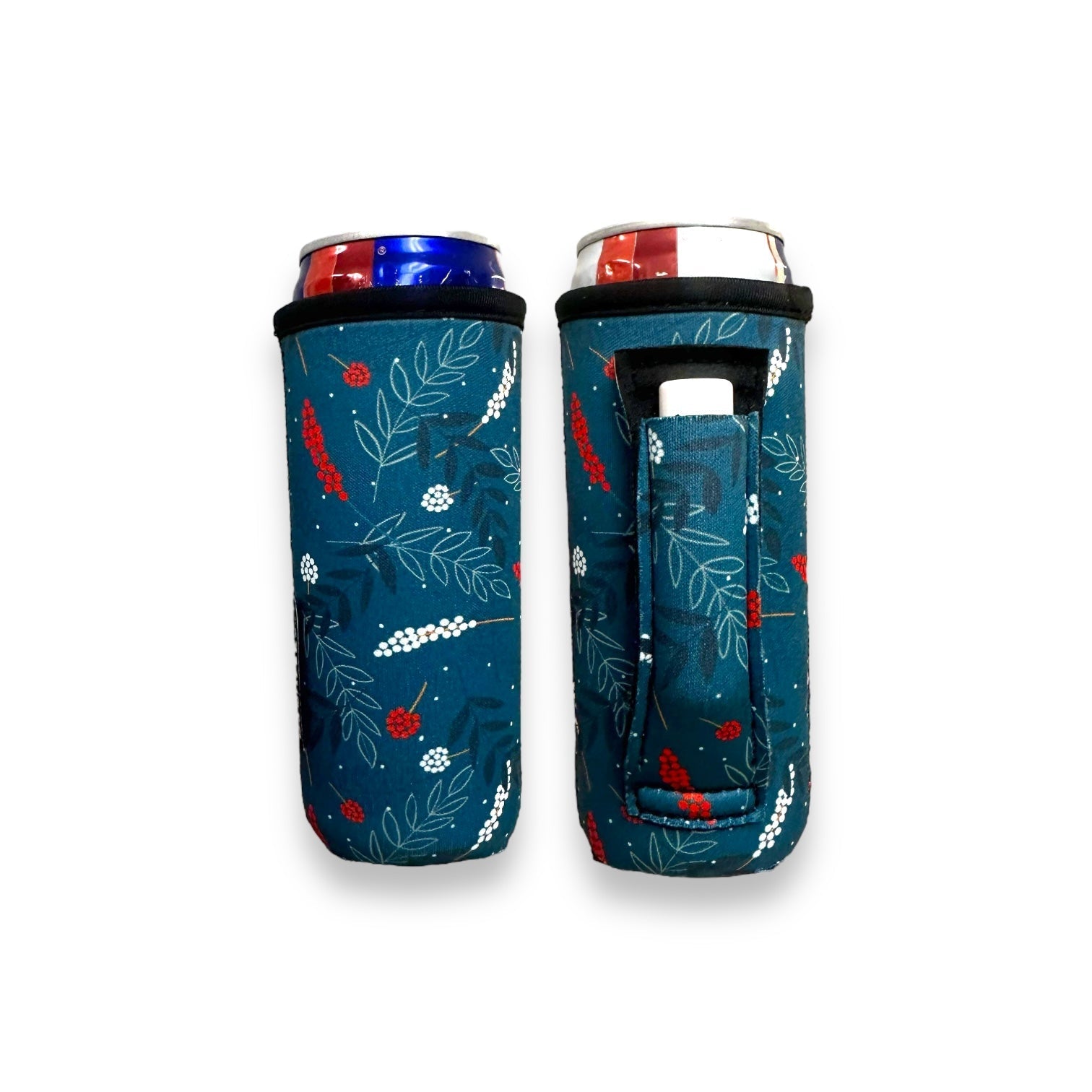 Christmas Tinsel 12oz Slim Can Handler™