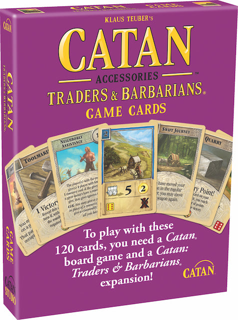 Catan: Traders & Barbarians Replacement Game Cards