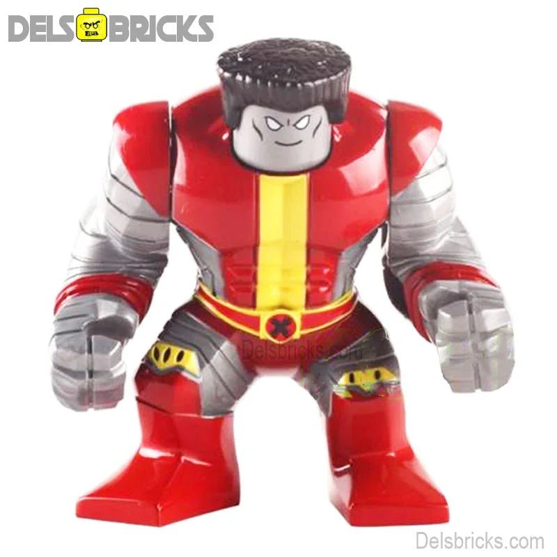 Colossus Big Size X-Men 97 Wolverine & Deadpool Lego Marvel Minifigures Custom Toys