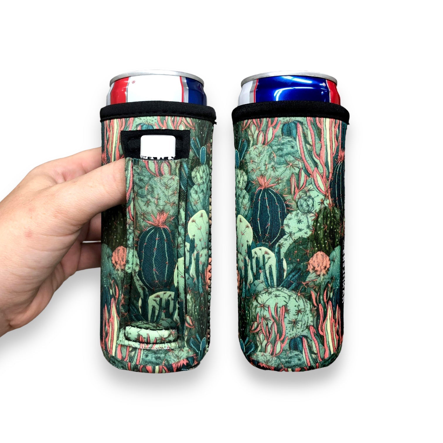 Coral Cactus 12oz Slim Can Handler™