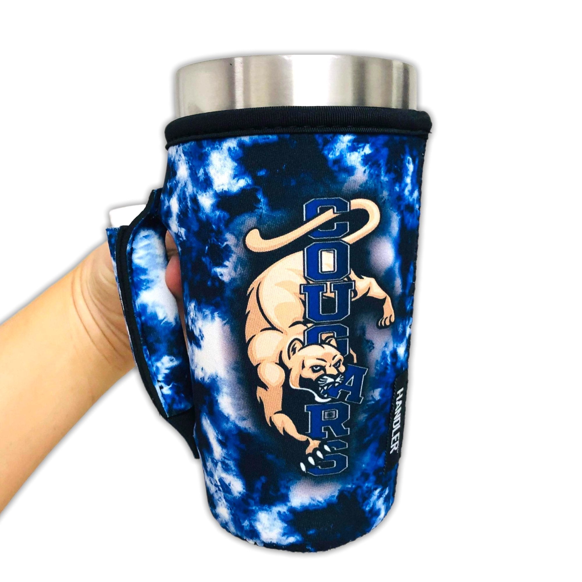 Cougars 20oz Large Coffee / Tea / Tumbler Handler™