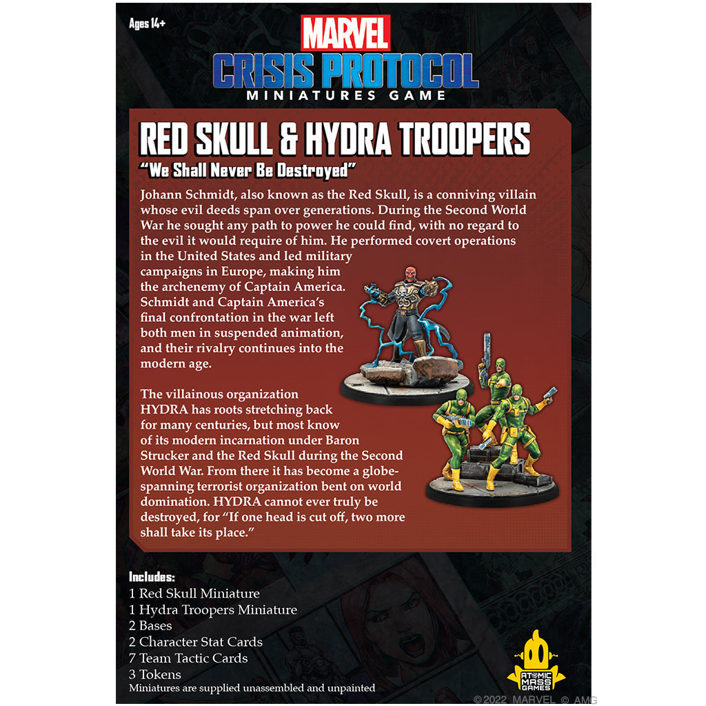 Marvel Crisis Protocol: Red Skull & Hydra Troops