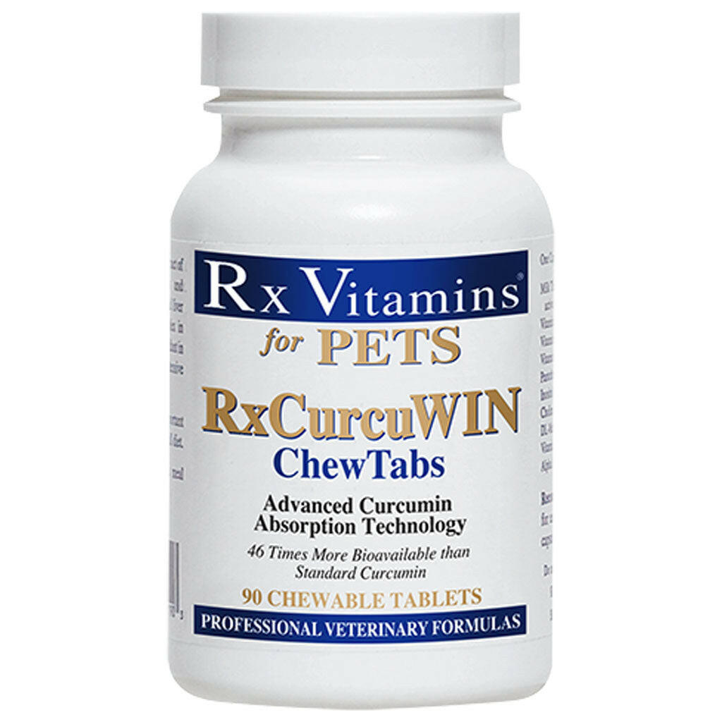 Rx Vitamins RXCurcuWIN For DOGS and CATS (90 chewable tablets)