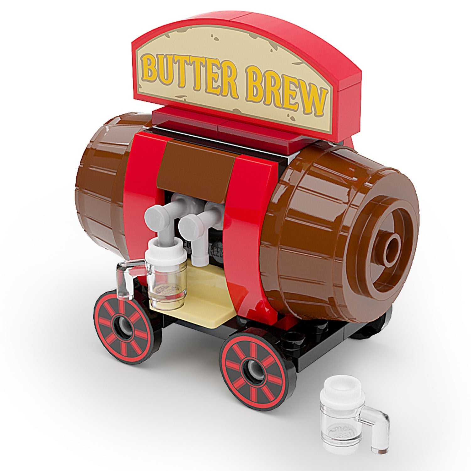 B3 Customs® Butter Brew Vending Cart