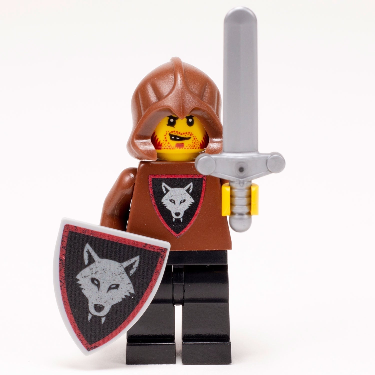 Wolfpack Bandit (Sword) - Custom Castle Minifig