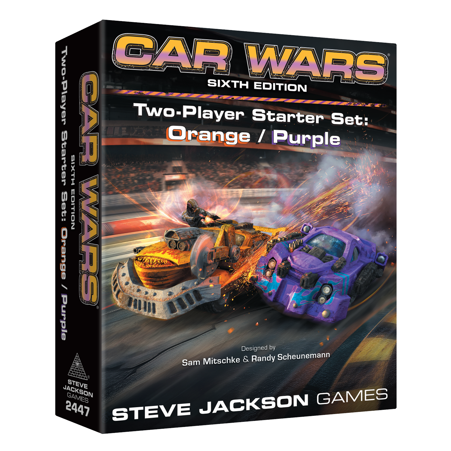 Car Wars: 2 Player Starter Set Orange/Purple