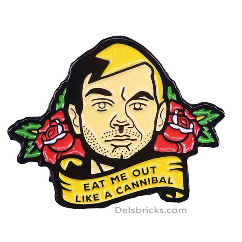 Jeffrey Dahmer Cannibal Enamel Pins Near Me