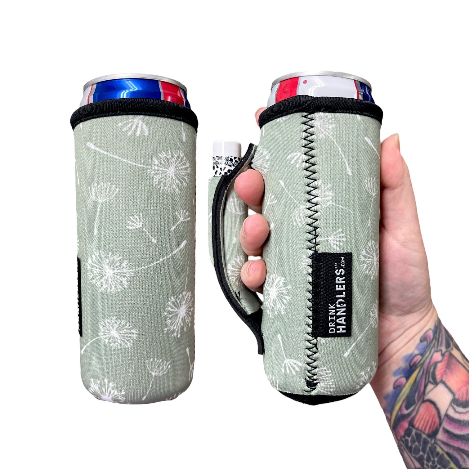 Dandelions 12oz Slim Can Handler™