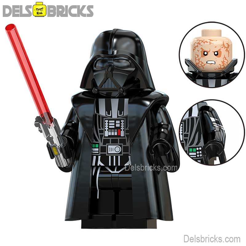 Darth Vader Lego Star Wars Minifigures Custom Toys 6