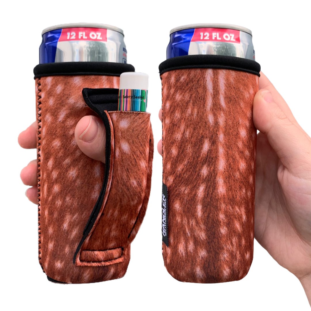 Deer Hide 12oz Slim Can Handler™