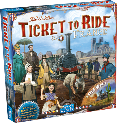 Ticket to Ride: France/Old West Map 6