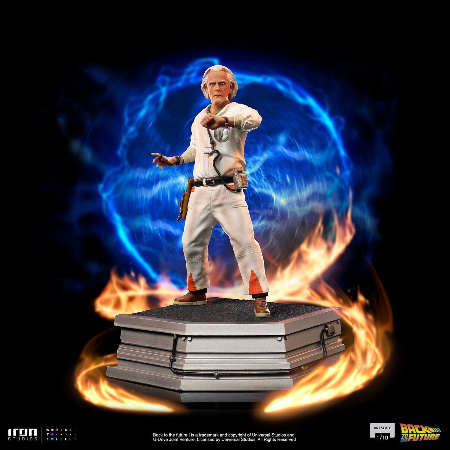 Iron Studios Back to the Future Doc Brown 1:10 Scale Statue [PRE-ORDER: Expected Availability May - Jun 2024!]