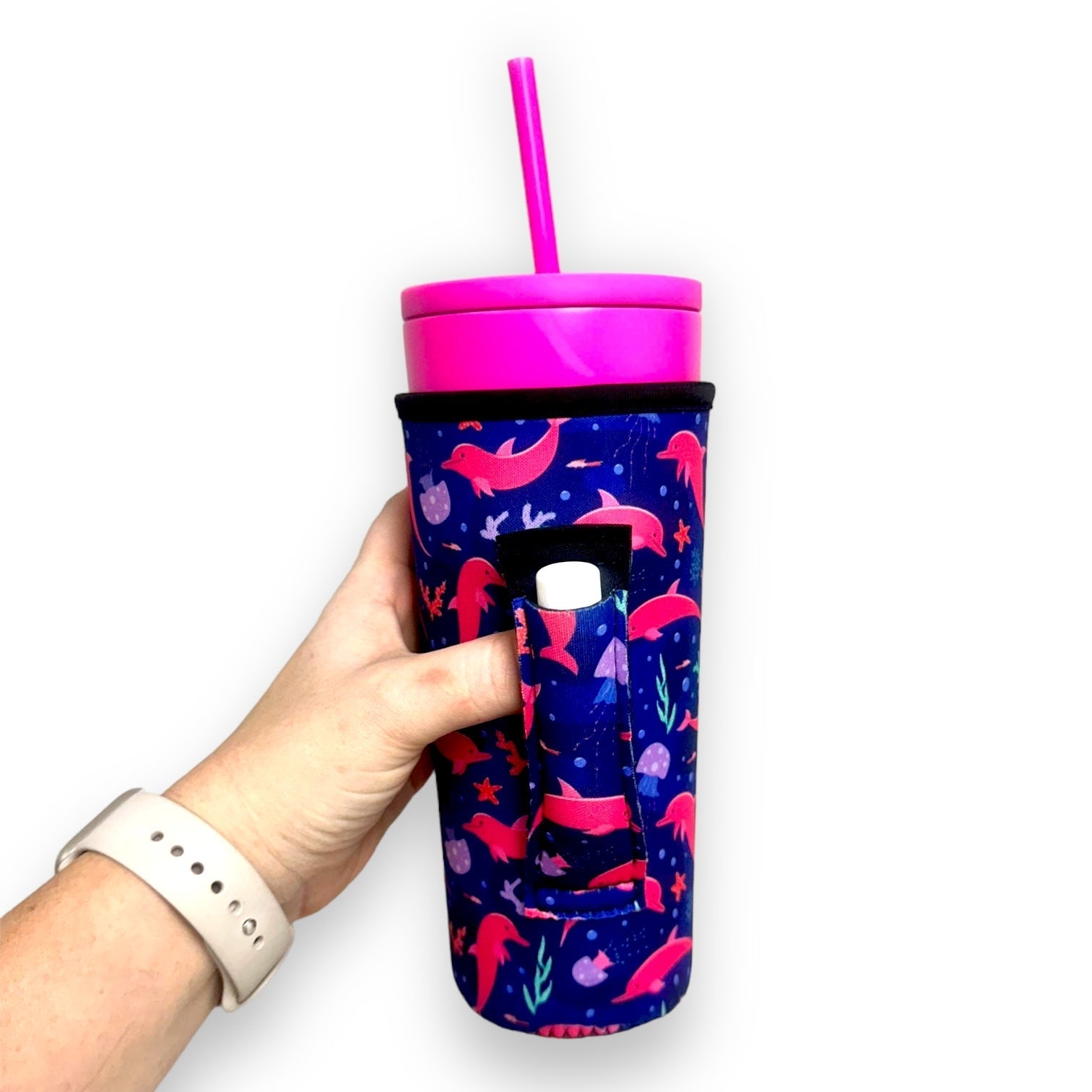 Dolphins 30oz Tumbler Handler™