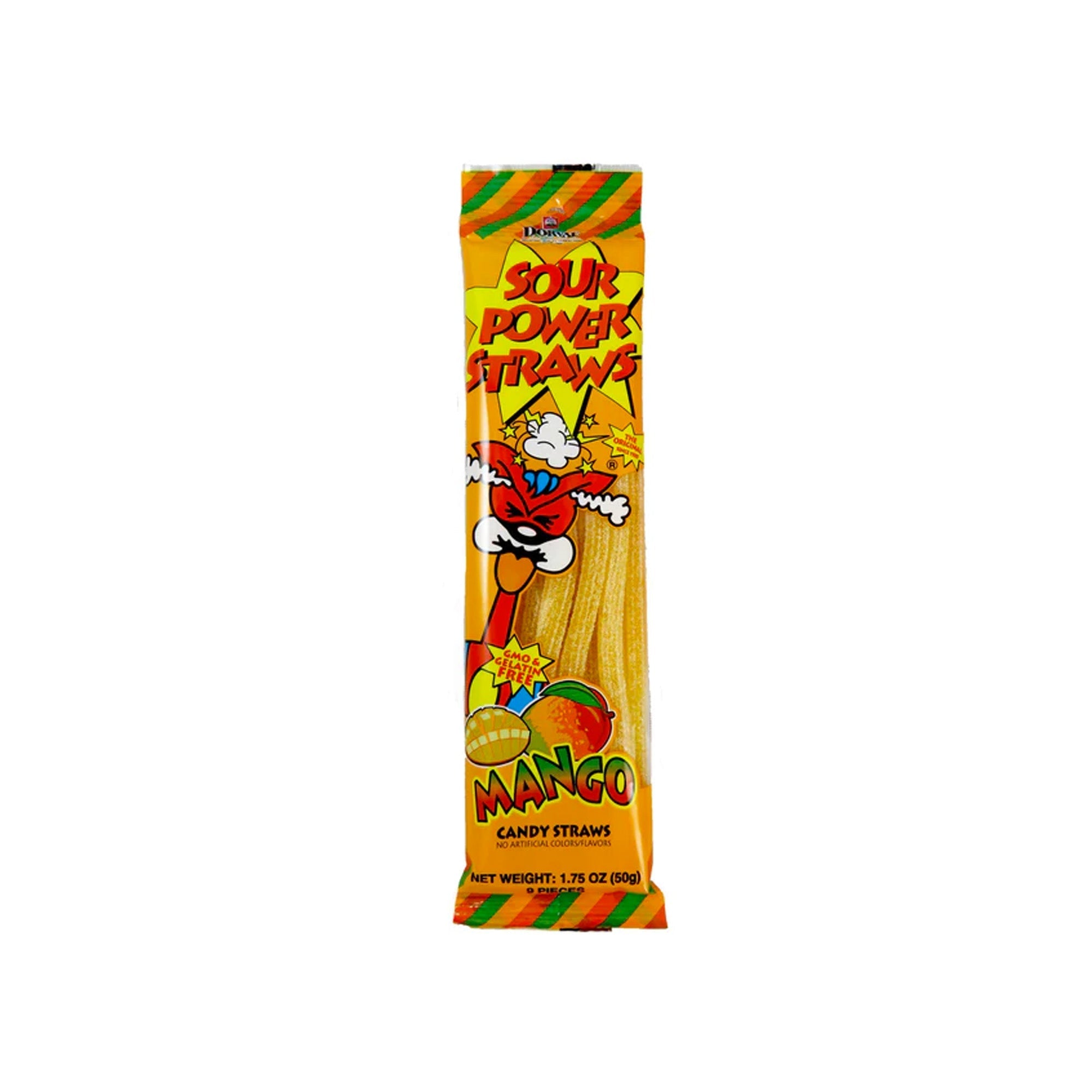 Dorval Sour Power Straws Mango (Germany)