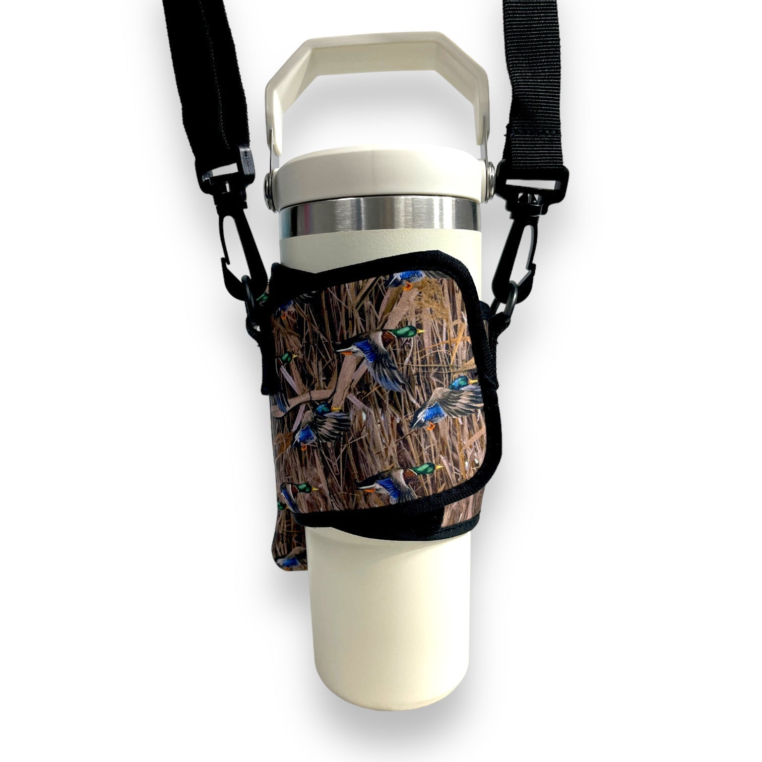 Duck Hunting Wrap Around Drink Pocket