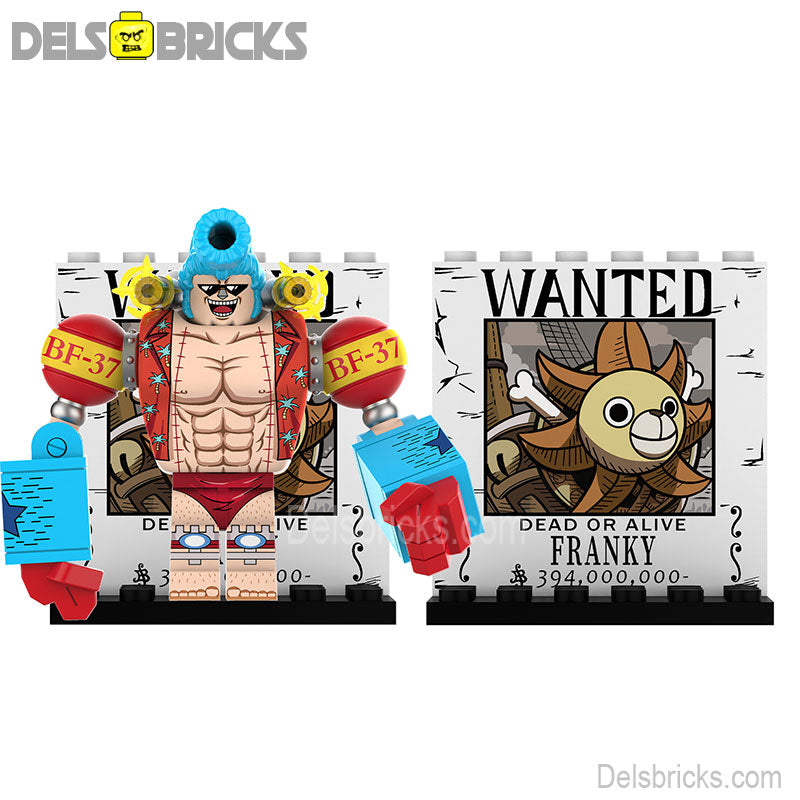 Franky Big Figure ONE PIECE Anime Lego Minifigures custom toys 2