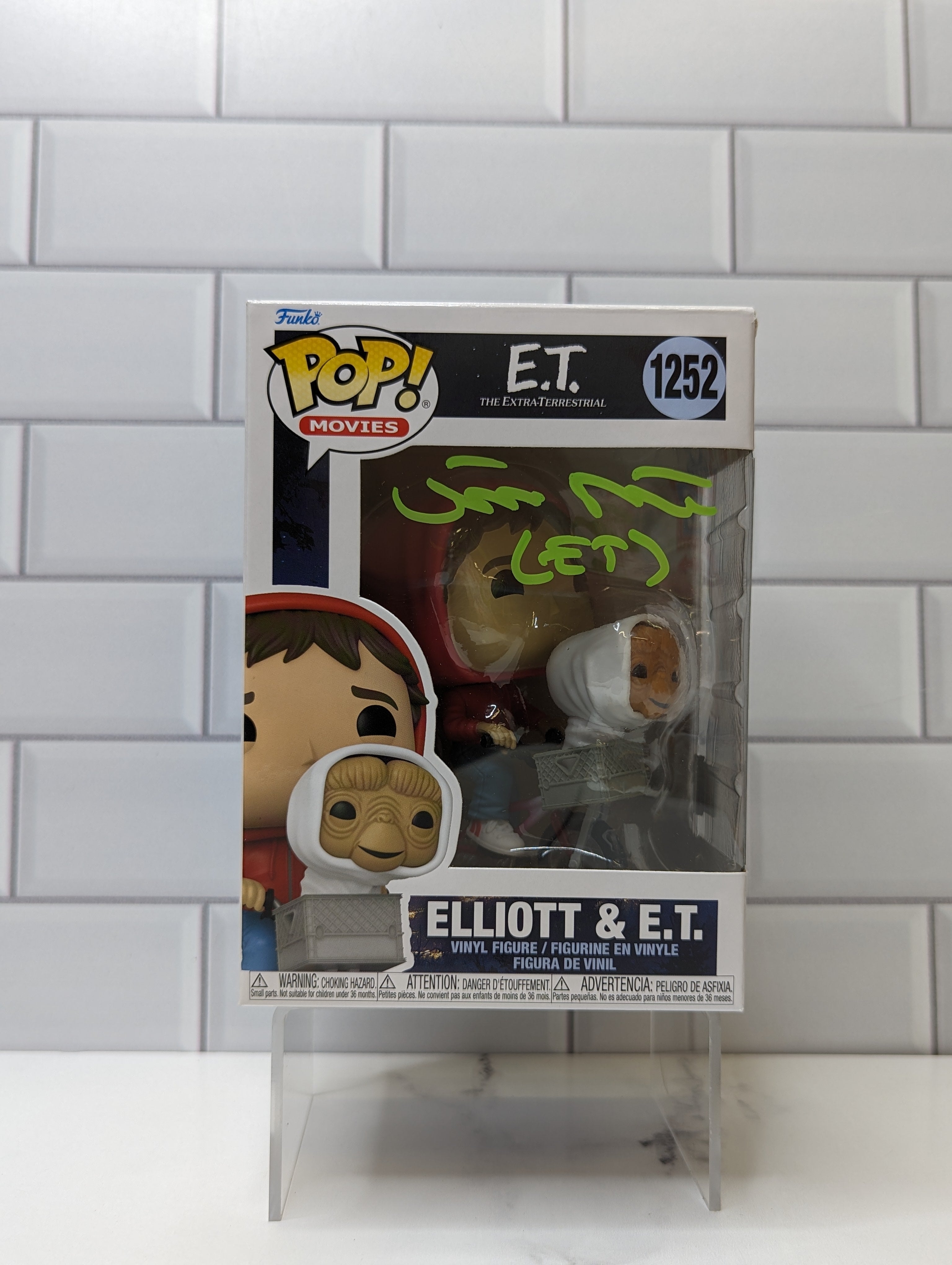 Elliott & E.T. Autographed by Matt De Meritt (w/COA)