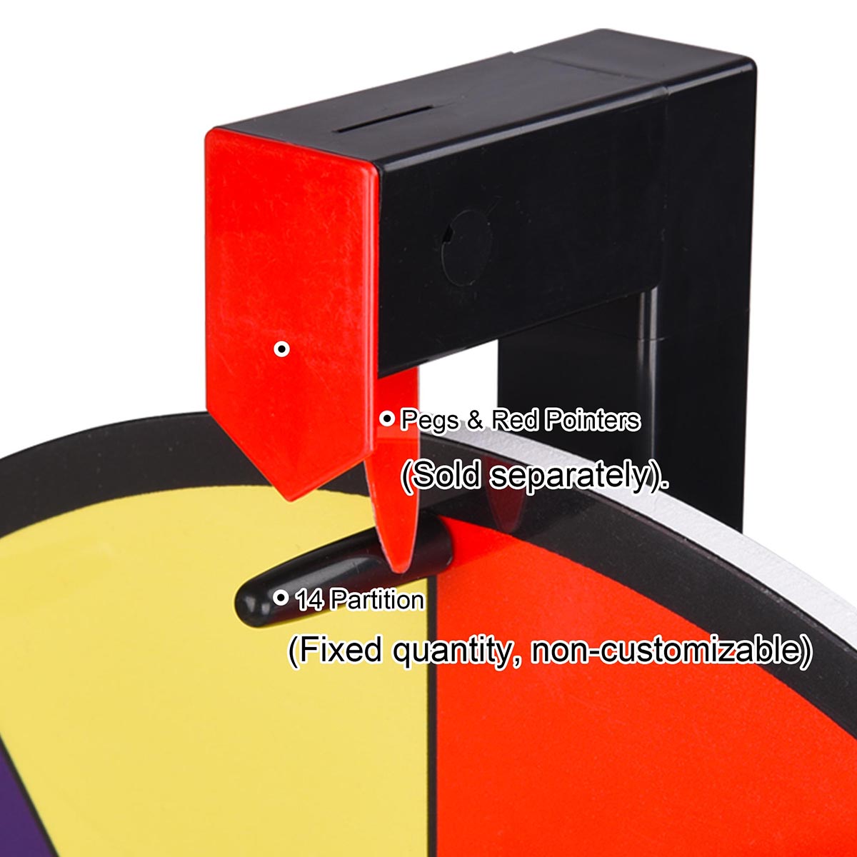 WinSpin Custom Prize Wheel Acrylic Dry Erase Board
