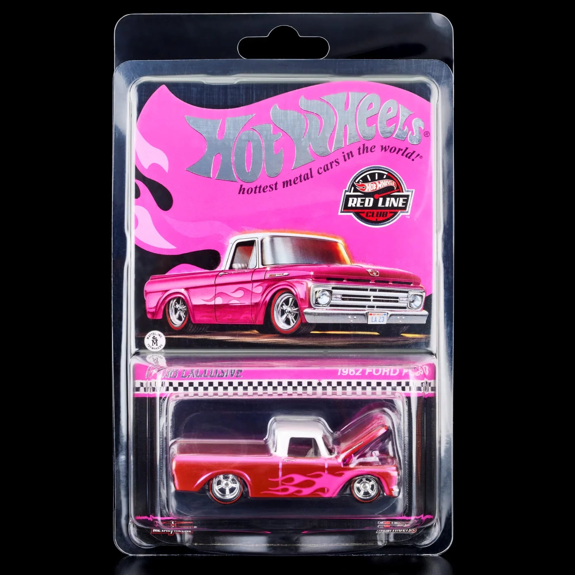 Mattel Creations: Hot Wheels Collectors - RLC Exclusive Pink Edition 1962 Ford F100