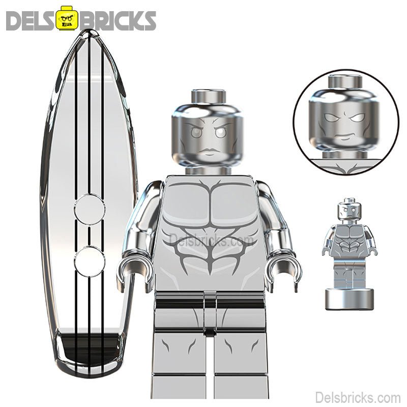 Fantastic Four Silver Surfer Lego Minifigures Custom Toys 2