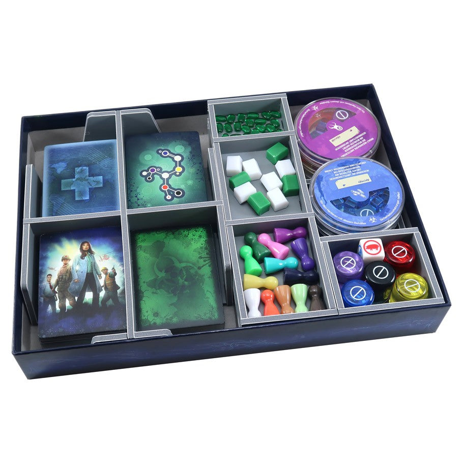 Folded Space Board Game Organizer: Pandemic