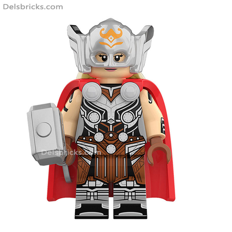 Female Thor Jane Foster from Thor: Love and Thunder Lego Minifigures