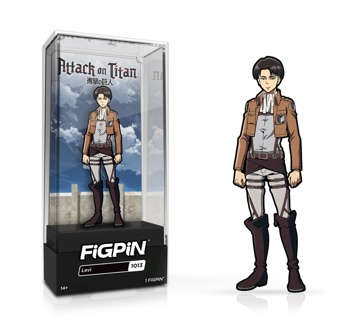 FiGPiN Classic AOT Attack on Titan: Levi Ackerman (1013) - LE2500 (Common)